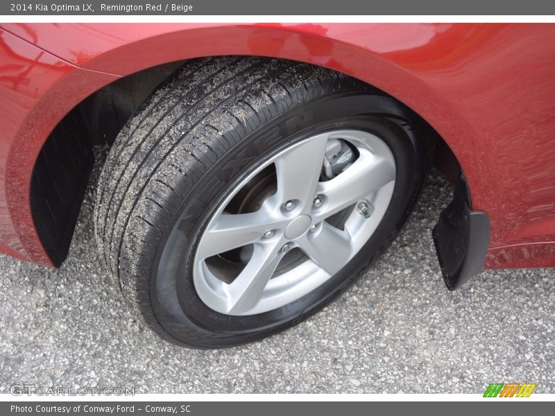 Remington Red / Beige 2014 Kia Optima LX