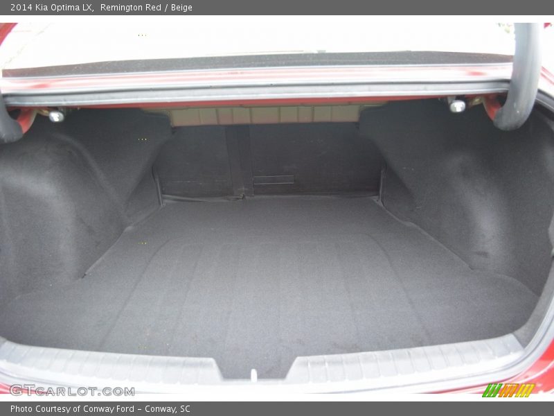 Remington Red / Beige 2014 Kia Optima LX