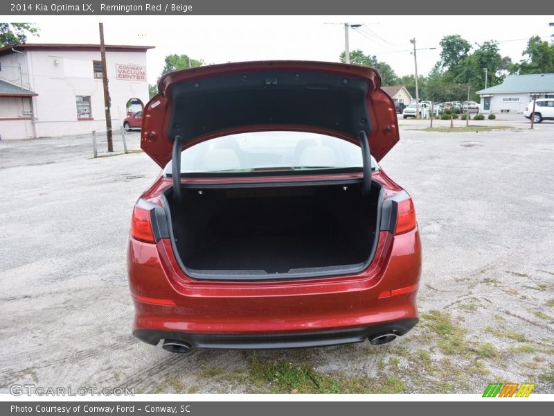 Remington Red / Beige 2014 Kia Optima LX