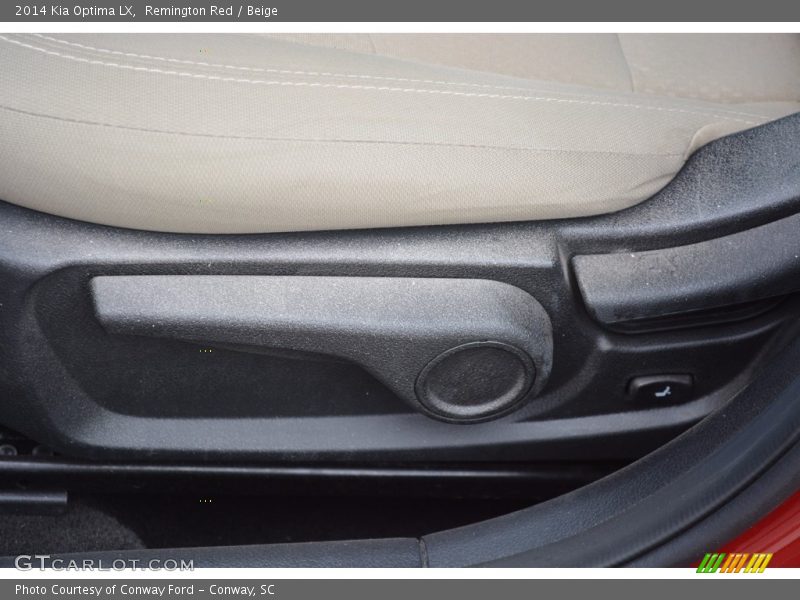 Remington Red / Beige 2014 Kia Optima LX