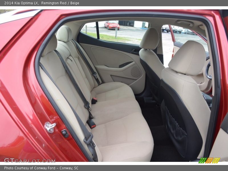 Remington Red / Beige 2014 Kia Optima LX