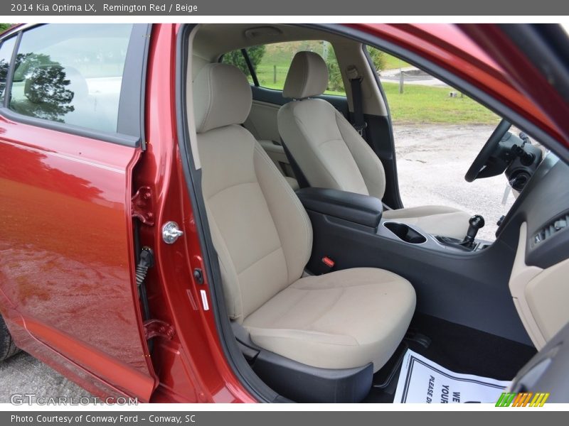 Remington Red / Beige 2014 Kia Optima LX