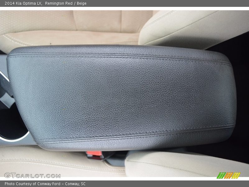 Remington Red / Beige 2014 Kia Optima LX