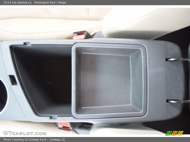 Remington Red / Beige 2014 Kia Optima LX