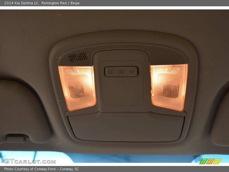 Remington Red / Beige 2014 Kia Optima LX