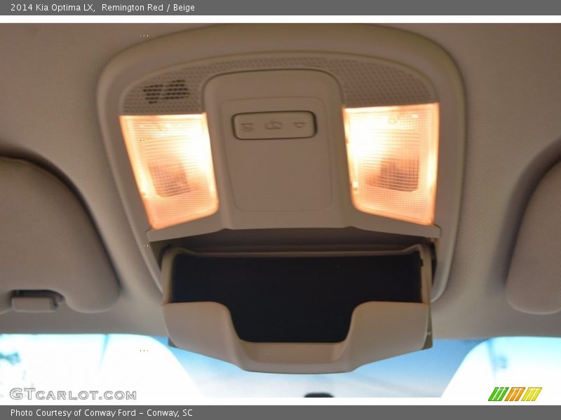 Remington Red / Beige 2014 Kia Optima LX