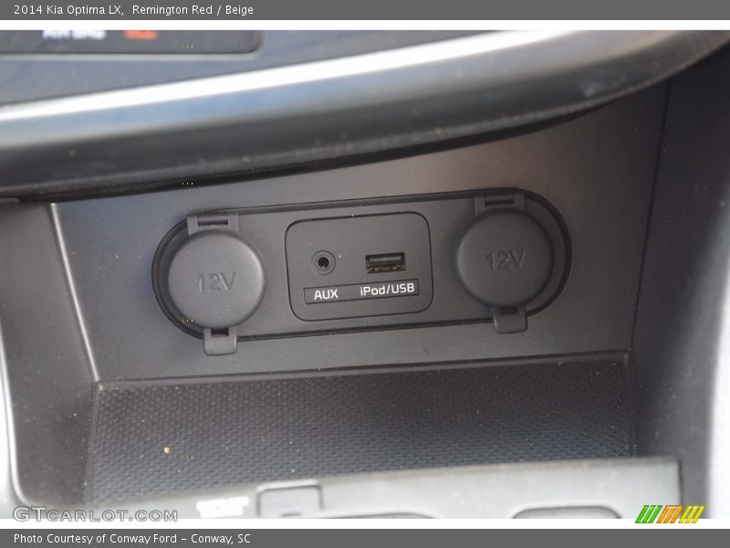 Remington Red / Beige 2014 Kia Optima LX