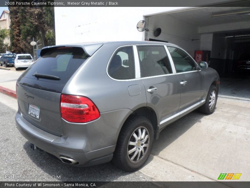 Meteor Grey Metallic / Black 2008 Porsche Cayenne Tiptronic