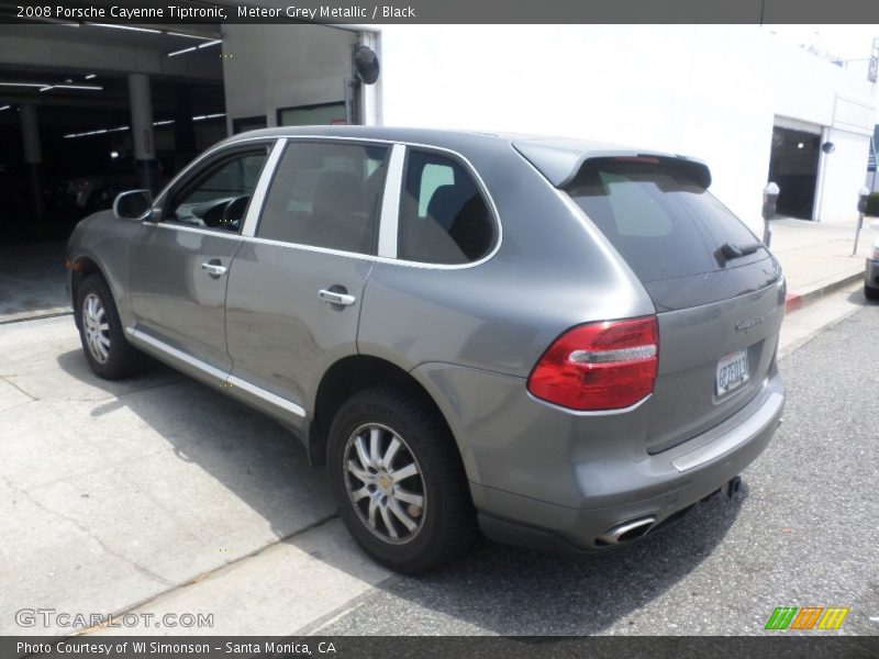 Meteor Grey Metallic / Black 2008 Porsche Cayenne Tiptronic