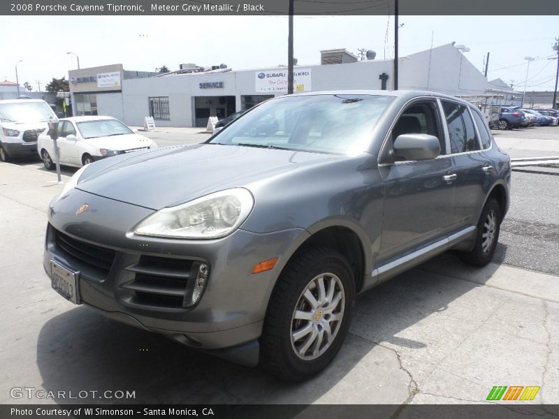 Meteor Grey Metallic / Black 2008 Porsche Cayenne Tiptronic