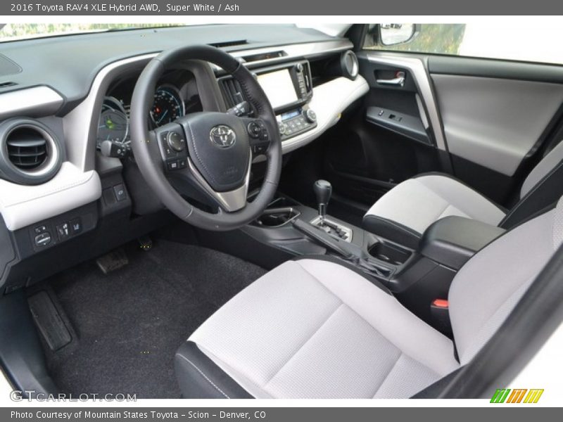 Super White / Ash 2016 Toyota RAV4 XLE Hybrid AWD