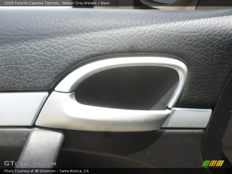 Meteor Grey Metallic / Black 2008 Porsche Cayenne Tiptronic
