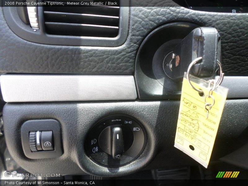 Meteor Grey Metallic / Black 2008 Porsche Cayenne Tiptronic