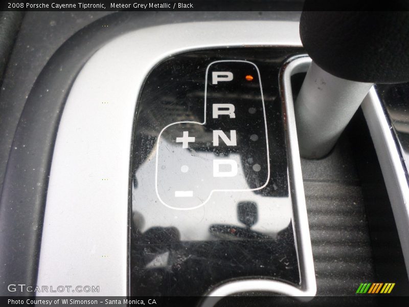 Meteor Grey Metallic / Black 2008 Porsche Cayenne Tiptronic