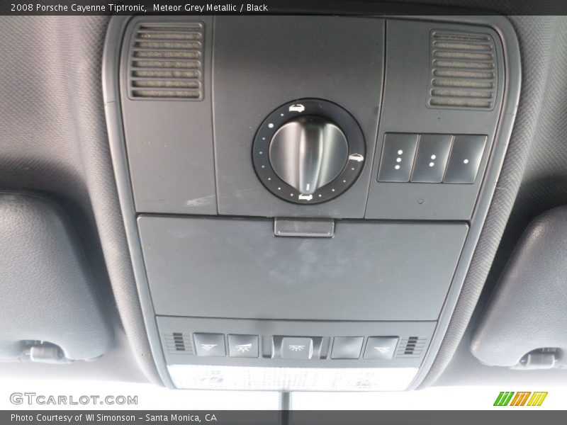 Meteor Grey Metallic / Black 2008 Porsche Cayenne Tiptronic