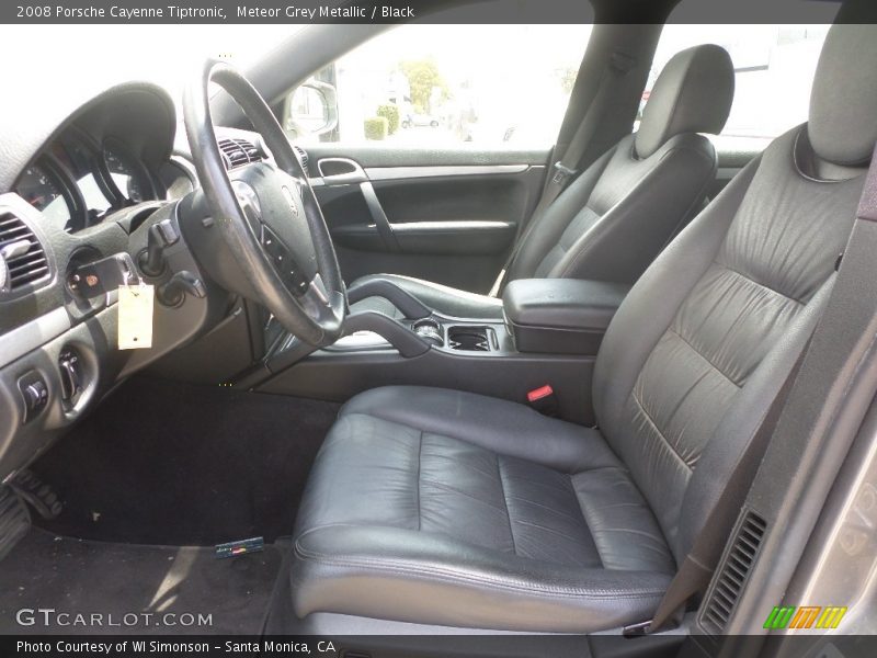 Meteor Grey Metallic / Black 2008 Porsche Cayenne Tiptronic