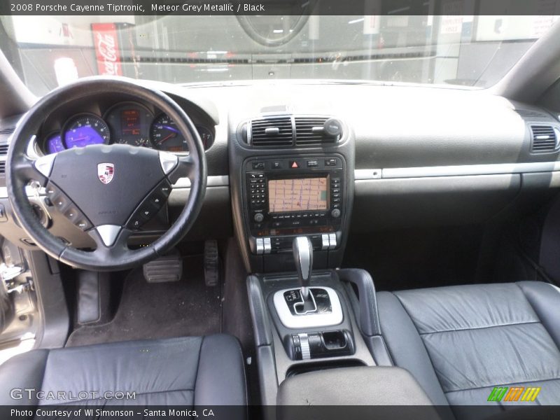 Meteor Grey Metallic / Black 2008 Porsche Cayenne Tiptronic