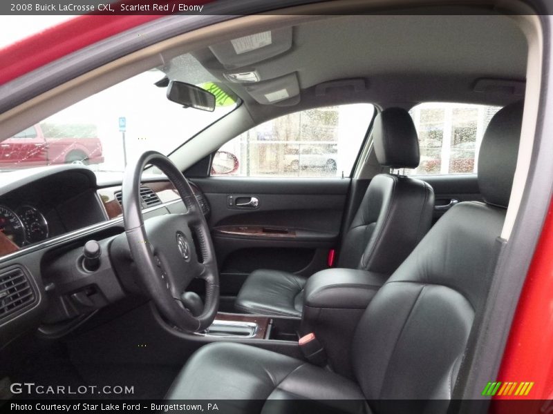 Scarlett Red / Ebony 2008 Buick LaCrosse CXL