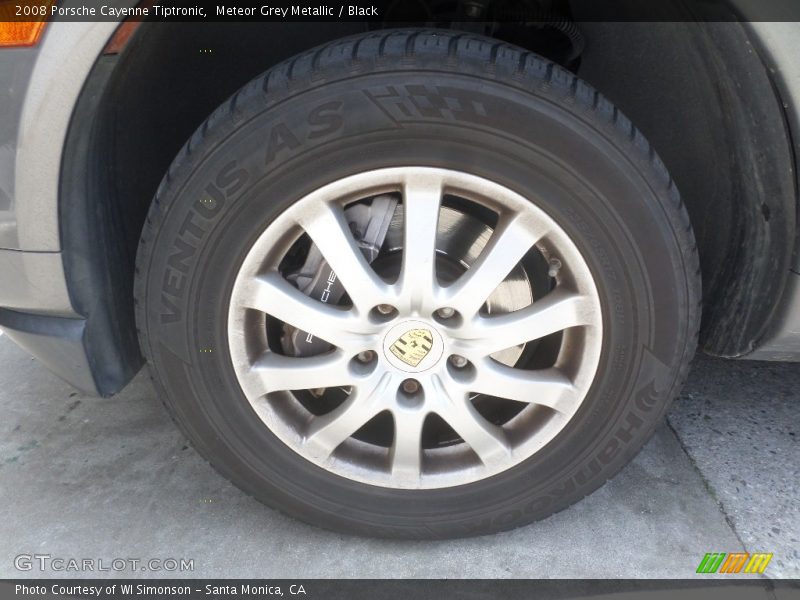 Meteor Grey Metallic / Black 2008 Porsche Cayenne Tiptronic