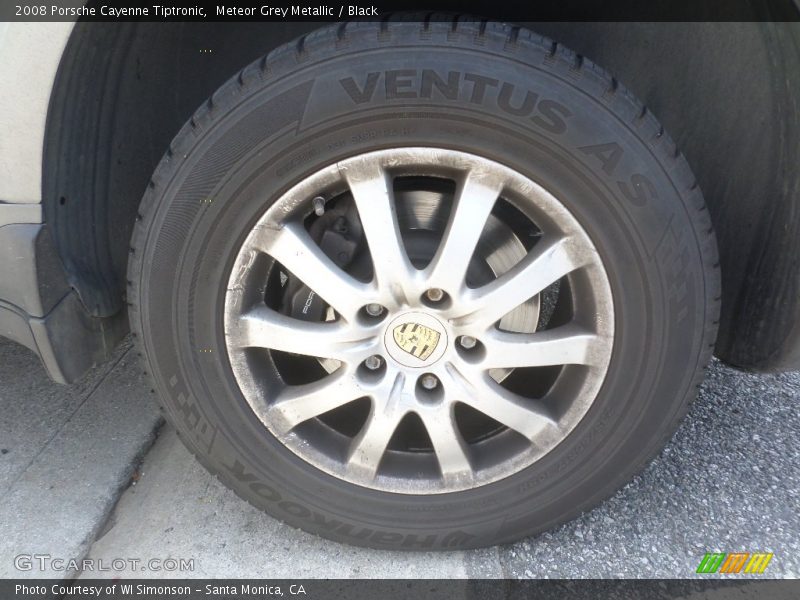 Meteor Grey Metallic / Black 2008 Porsche Cayenne Tiptronic