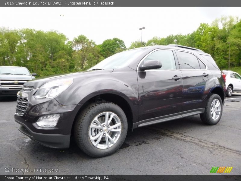 Tungsten Metallic / Jet Black 2016 Chevrolet Equinox LT AWD