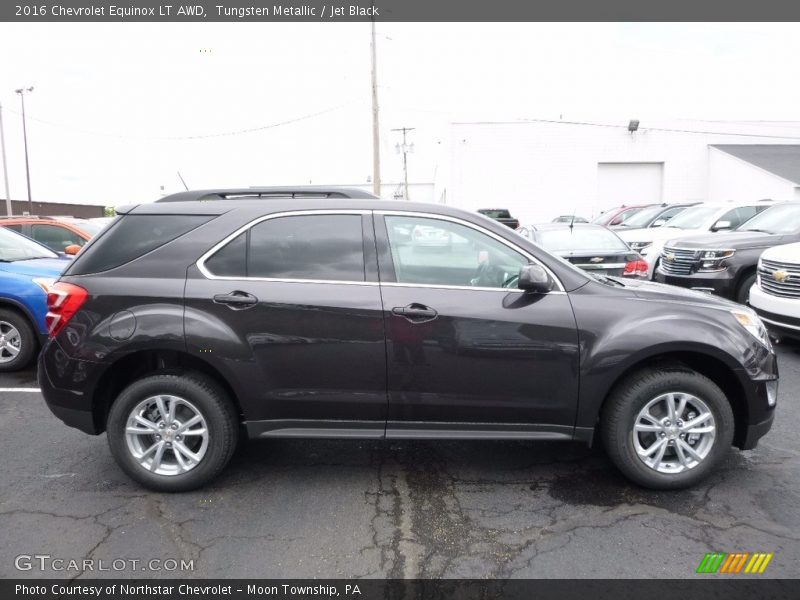 Tungsten Metallic / Jet Black 2016 Chevrolet Equinox LT AWD