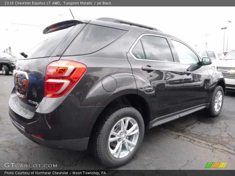 Tungsten Metallic / Jet Black 2016 Chevrolet Equinox LT AWD
