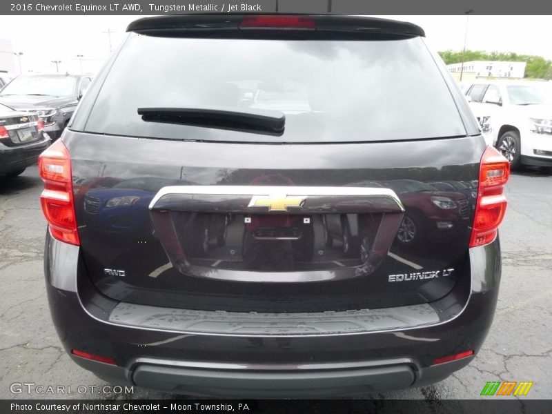 Tungsten Metallic / Jet Black 2016 Chevrolet Equinox LT AWD