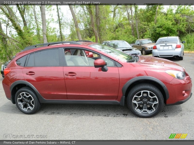 Venetian Red Pearl / Ivory 2013 Subaru XV Crosstrek 2.0 Premium