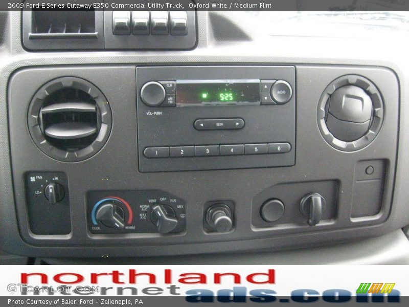 Oxford White / Medium Flint 2009 Ford E Series Cutaway E350 Commercial Utility Truck