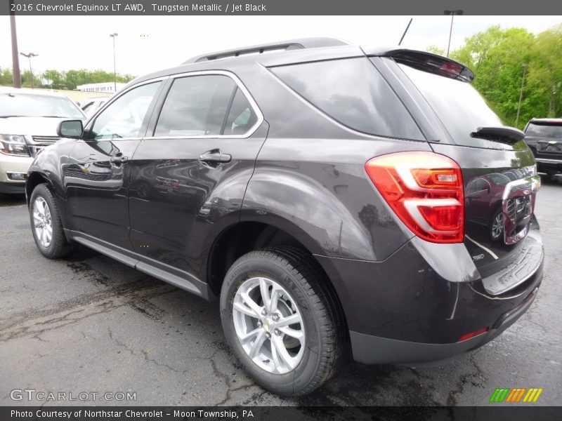 Tungsten Metallic / Jet Black 2016 Chevrolet Equinox LT AWD