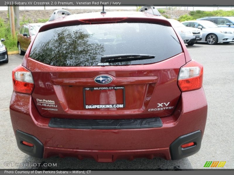 Venetian Red Pearl / Ivory 2013 Subaru XV Crosstrek 2.0 Premium