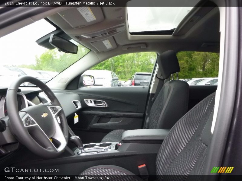 Tungsten Metallic / Jet Black 2016 Chevrolet Equinox LT AWD