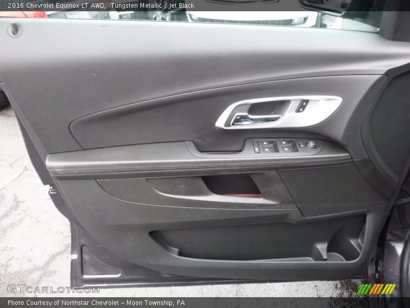 Tungsten Metallic / Jet Black 2016 Chevrolet Equinox LT AWD