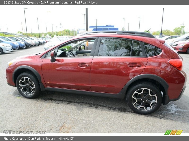 Venetian Red Pearl / Ivory 2013 Subaru XV Crosstrek 2.0 Premium