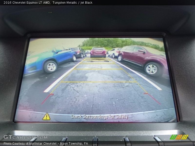 Tungsten Metallic / Jet Black 2016 Chevrolet Equinox LT AWD