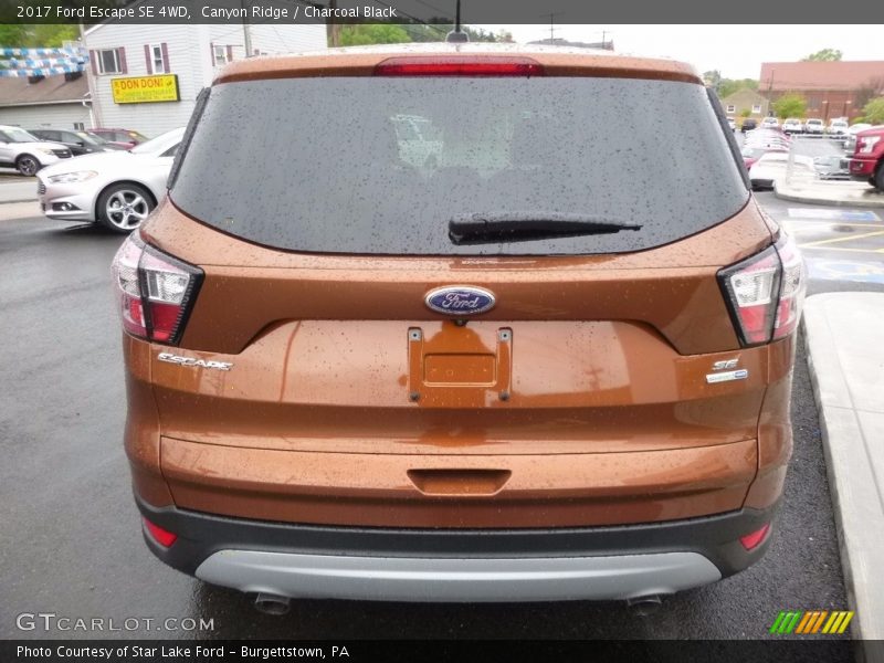Canyon Ridge / Charcoal Black 2017 Ford Escape SE 4WD