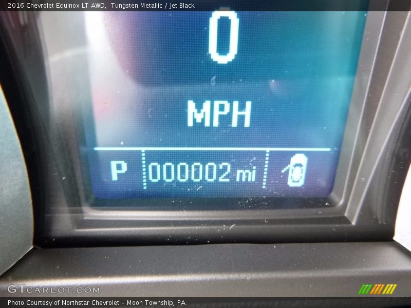 Tungsten Metallic / Jet Black 2016 Chevrolet Equinox LT AWD