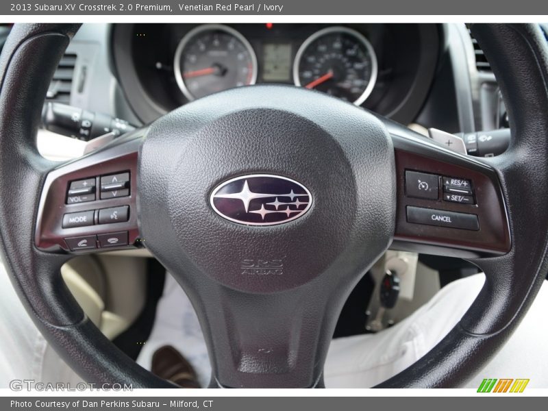 Venetian Red Pearl / Ivory 2013 Subaru XV Crosstrek 2.0 Premium