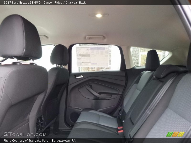 Canyon Ridge / Charcoal Black 2017 Ford Escape SE 4WD