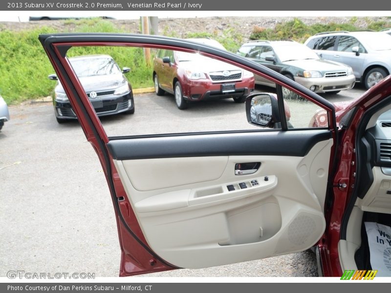 Venetian Red Pearl / Ivory 2013 Subaru XV Crosstrek 2.0 Premium