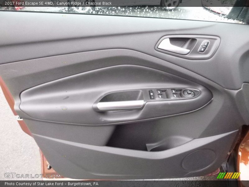 Canyon Ridge / Charcoal Black 2017 Ford Escape SE 4WD