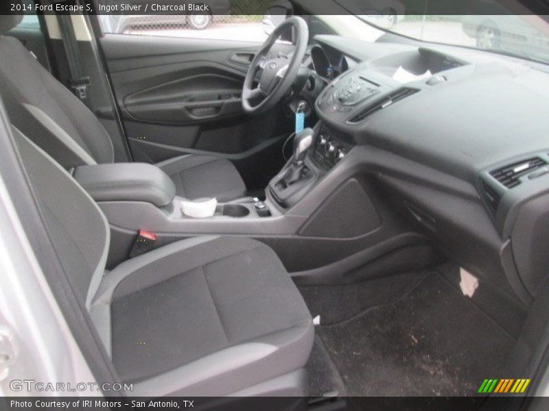 Ingot Silver / Charcoal Black 2014 Ford Escape S