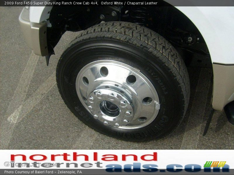 Oxford White / Chaparral Leather 2009 Ford F450 Super Duty King Ranch Crew Cab 4x4