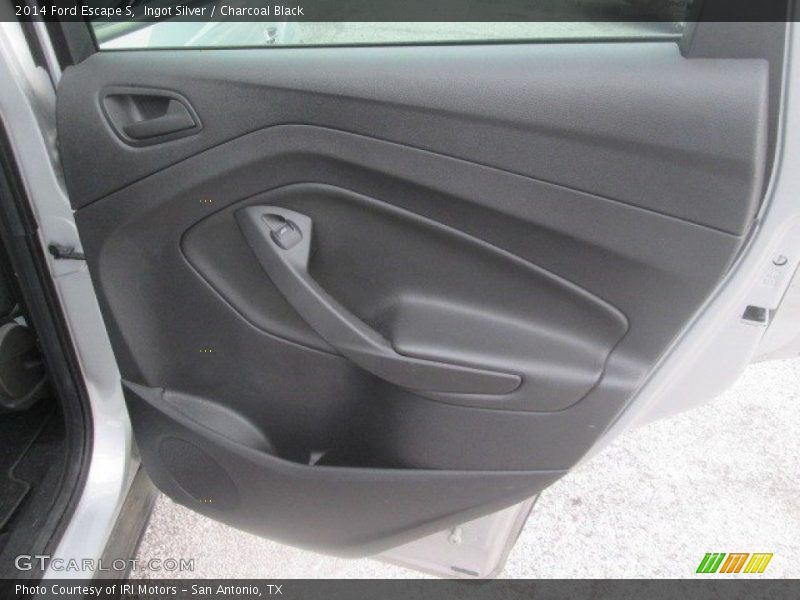 Ingot Silver / Charcoal Black 2014 Ford Escape S