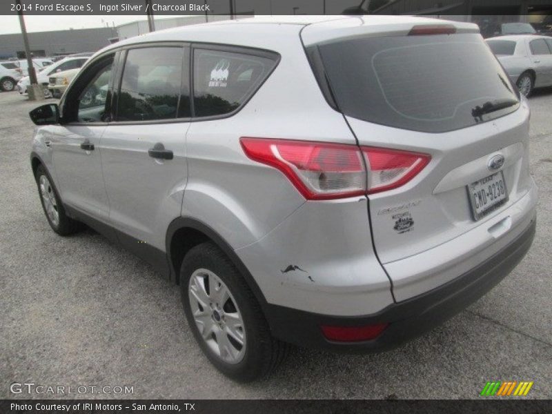 Ingot Silver / Charcoal Black 2014 Ford Escape S