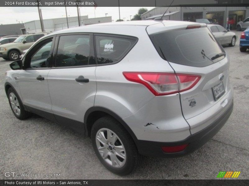 Ingot Silver / Charcoal Black 2014 Ford Escape S