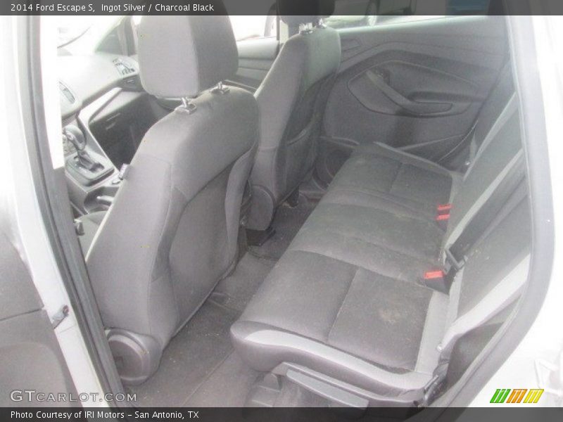 Ingot Silver / Charcoal Black 2014 Ford Escape S