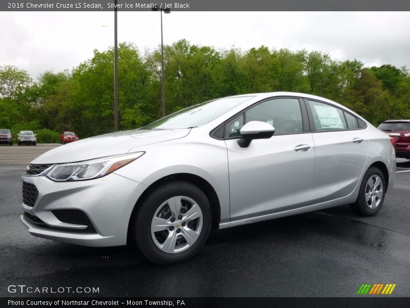 Silver Ice Metallic / Jet Black 2016 Chevrolet Cruze LS Sedan