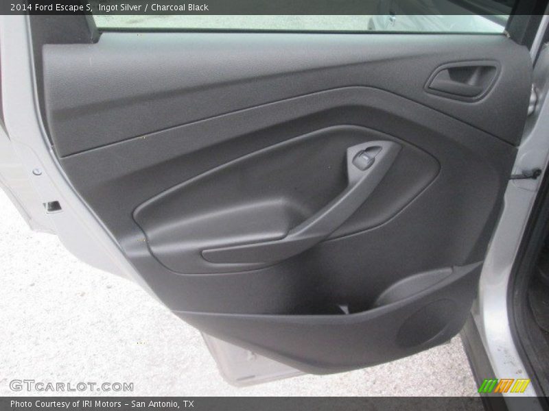 Ingot Silver / Charcoal Black 2014 Ford Escape S